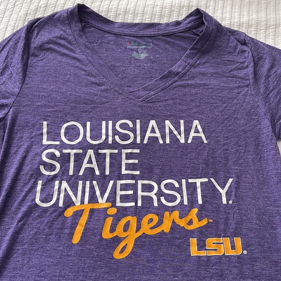 Womens Champion LSU Tee - Picture 3 of 5